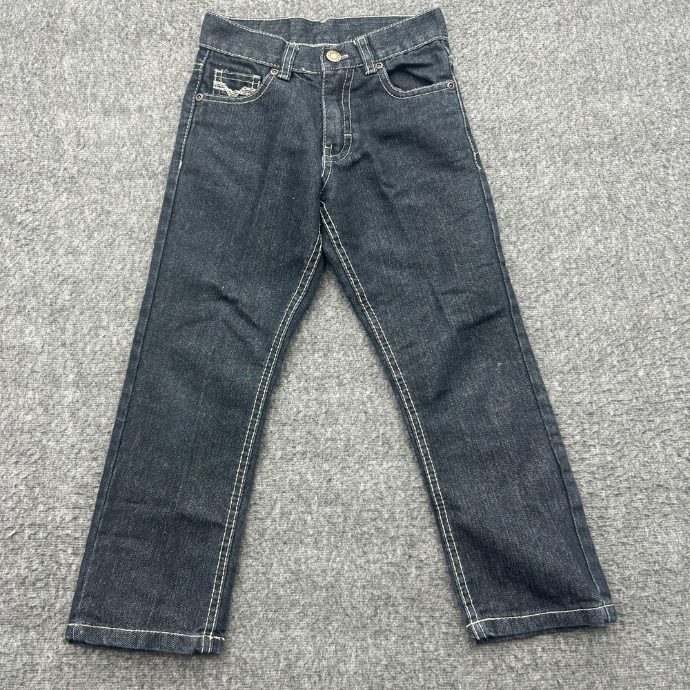 Fubu Jeans Boys 7‎ The Collection Denim Embroidered Straight Streetwear
